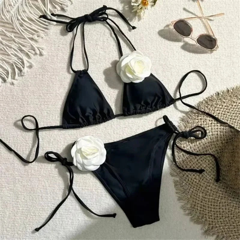 Maillot de bain lacé