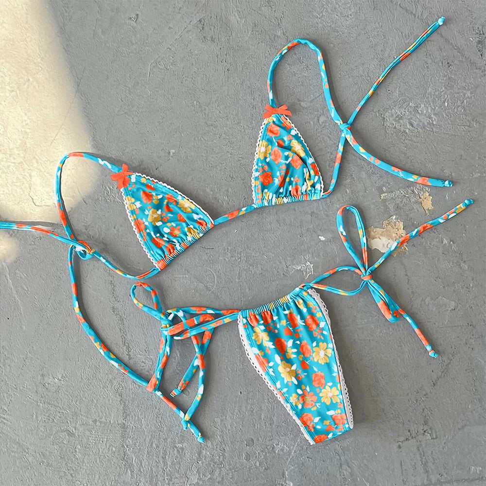 Bikini lacé