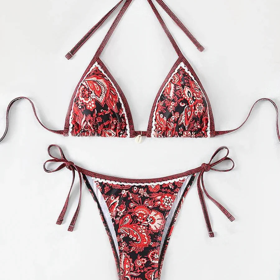 Bikini 2 pièces décoratif