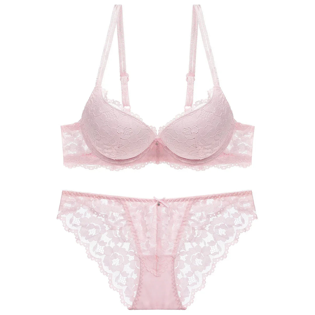 Ensemble de lingerie en dentelle push-up
