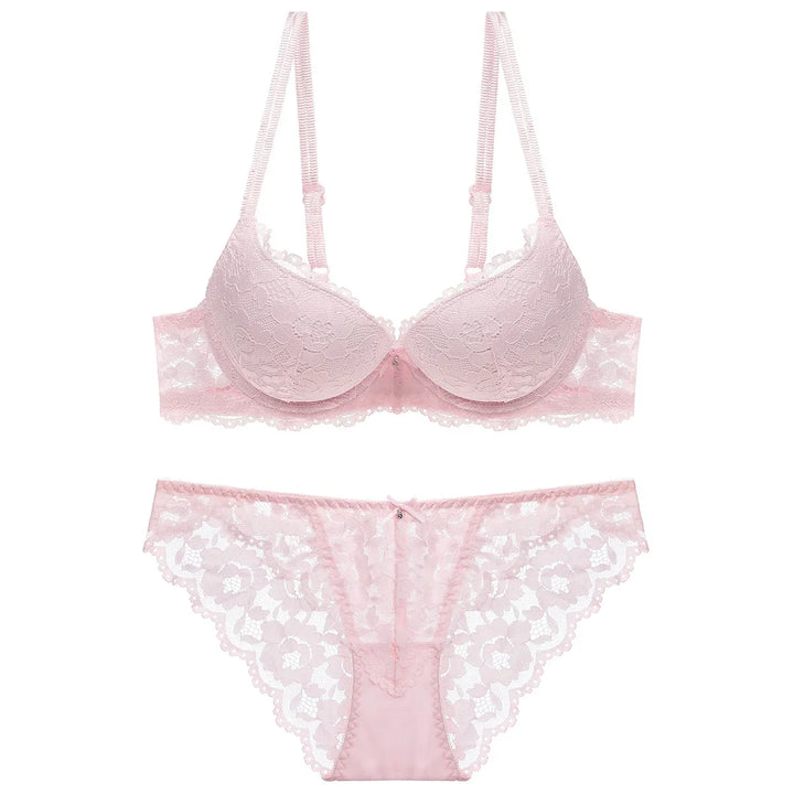 Ensemble de lingerie en dentelle push-up