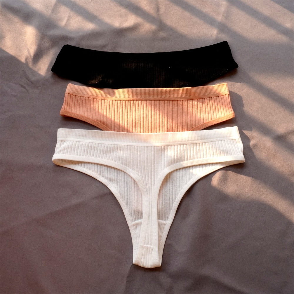 Pack de 3 culottes en coton