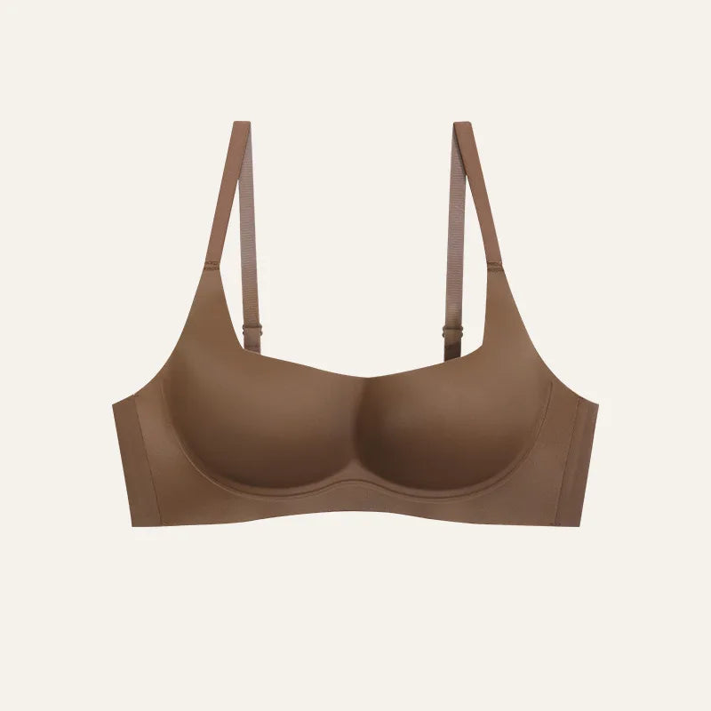 Soutien-gorge push-up sans couture avec maintien souple
