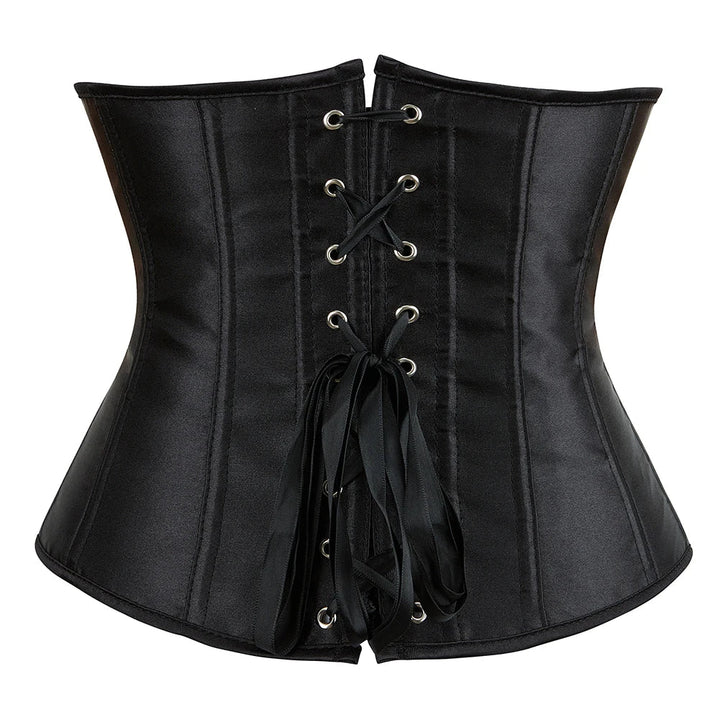 Corset sculptant à fermeture busk traditionnelle et armatures