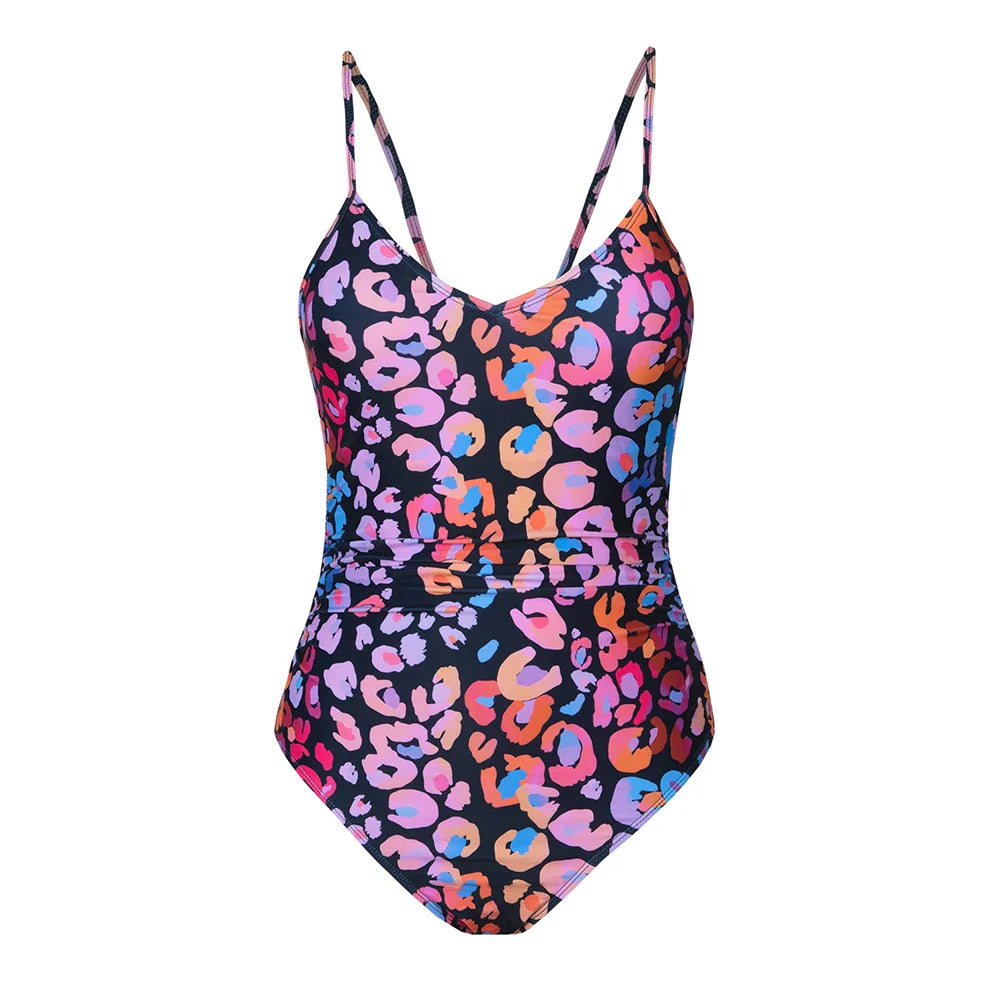 Maillot de bain une pièce à dos découpé