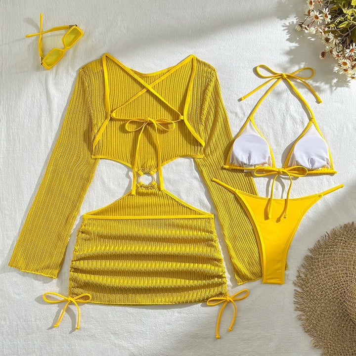 Tenue de plage 3 pièces