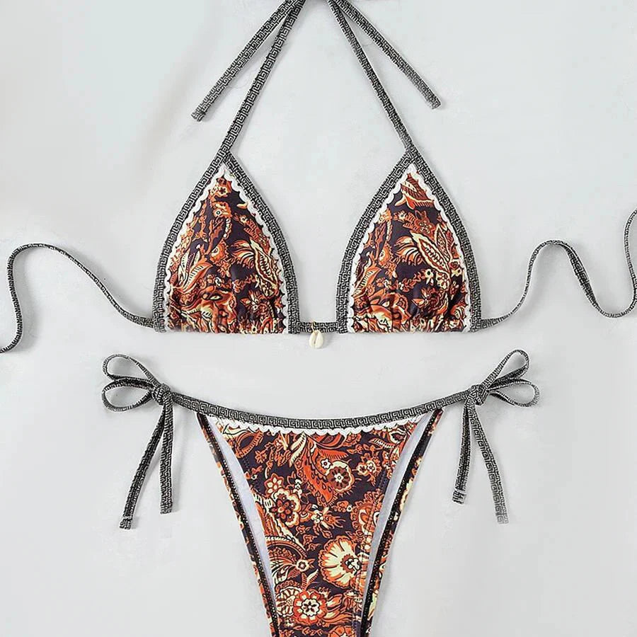 Bikini 2 pièces décoratif