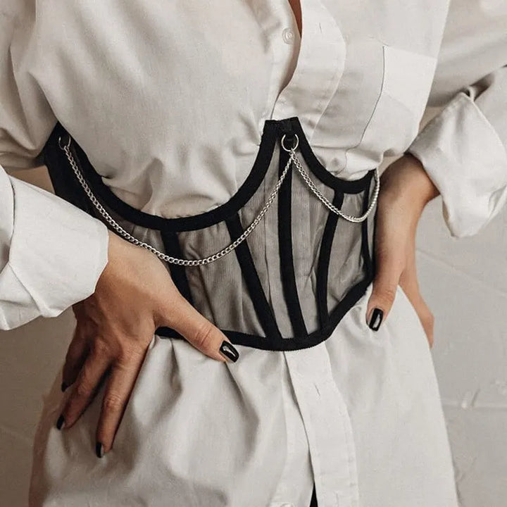 Corset à chaînette