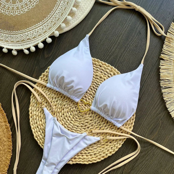 Bikini 2 pièces à laçage