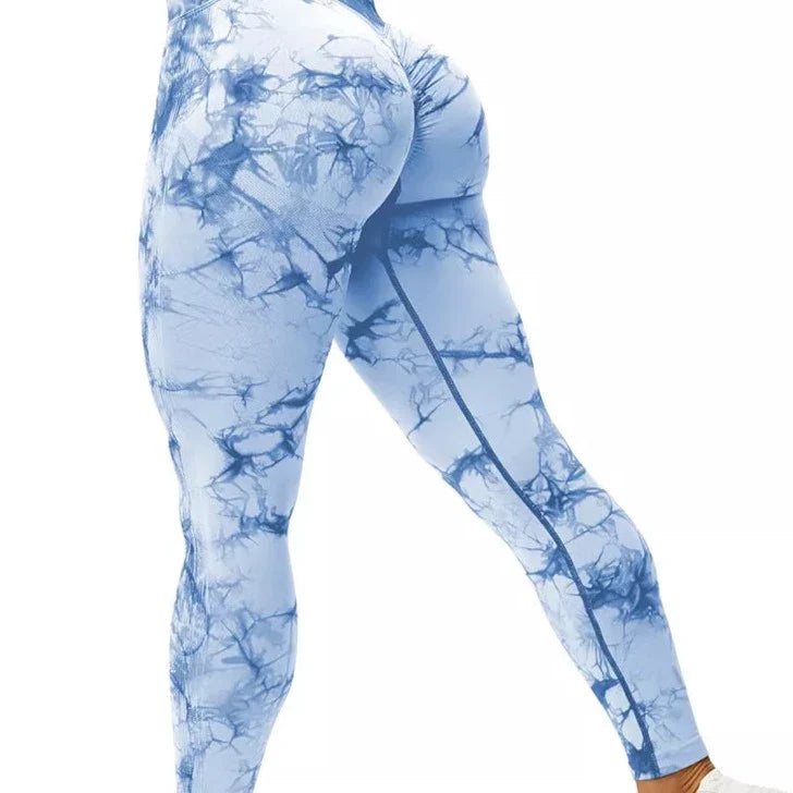 Leggings de sport tie-dye