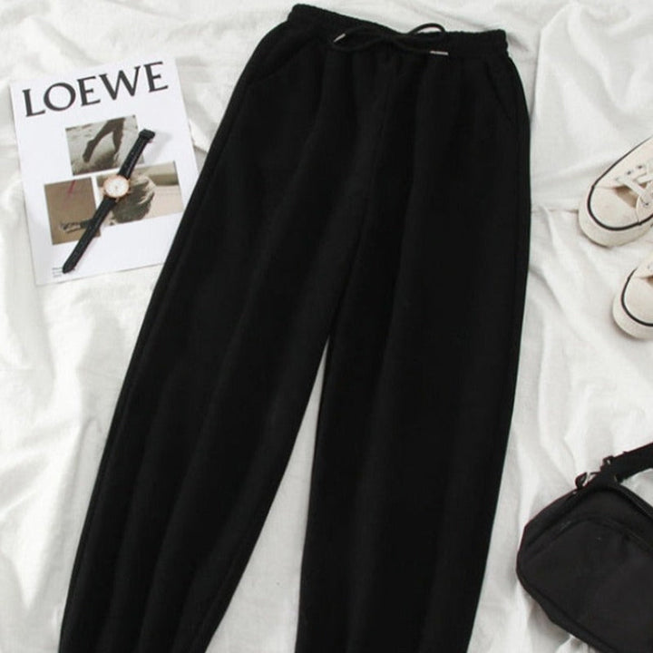 Pantalon de jogging ample à laçage