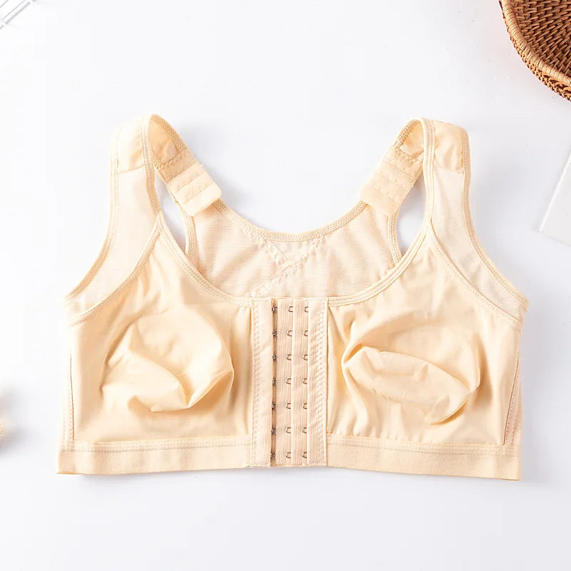 Soutien-gorge non rembourré avec fermeture sur le devant