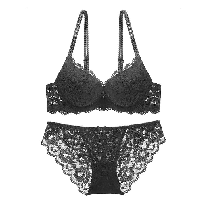 Ensemble de lingerie en dentelle push-up