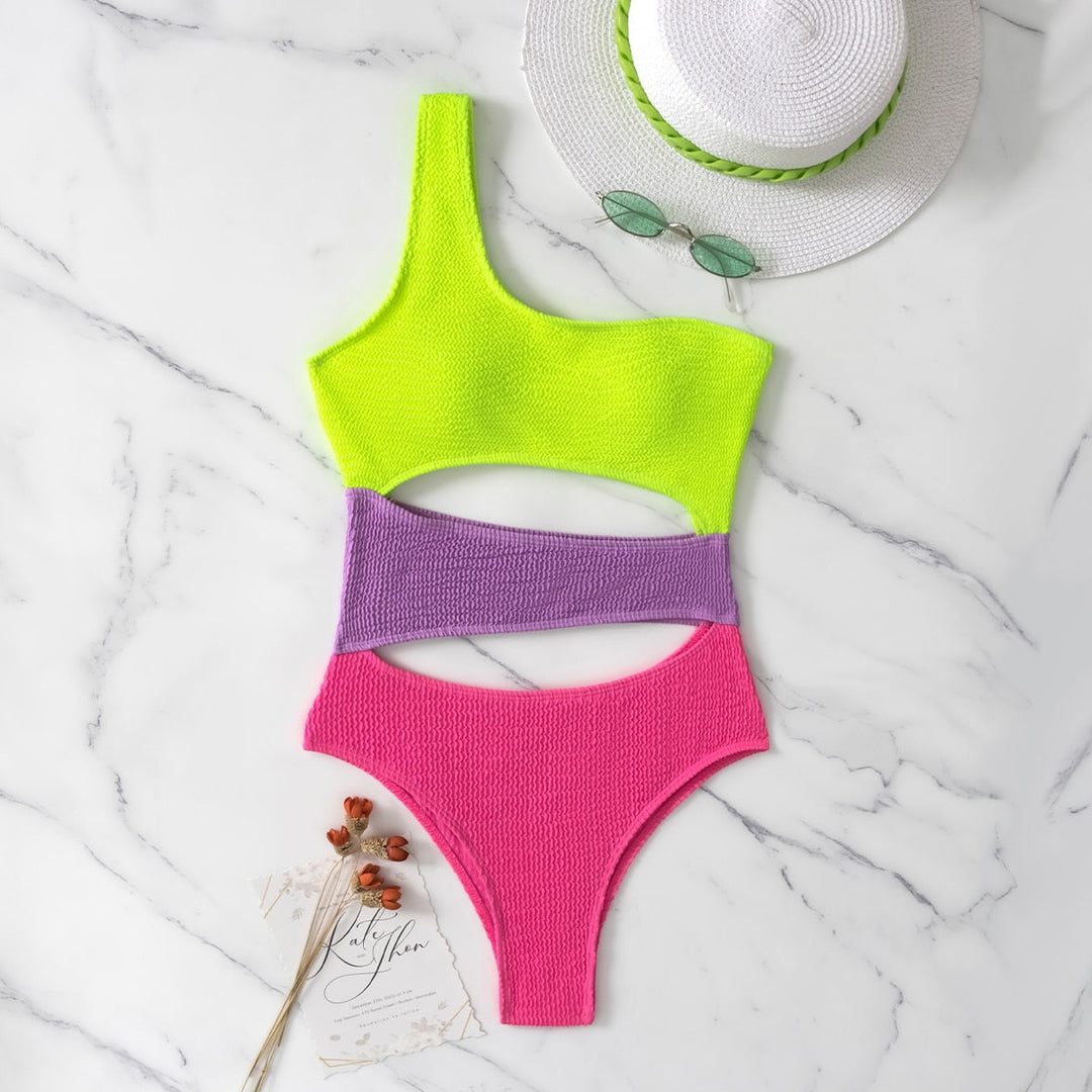 Maillot de bain une pièce sur une épaule