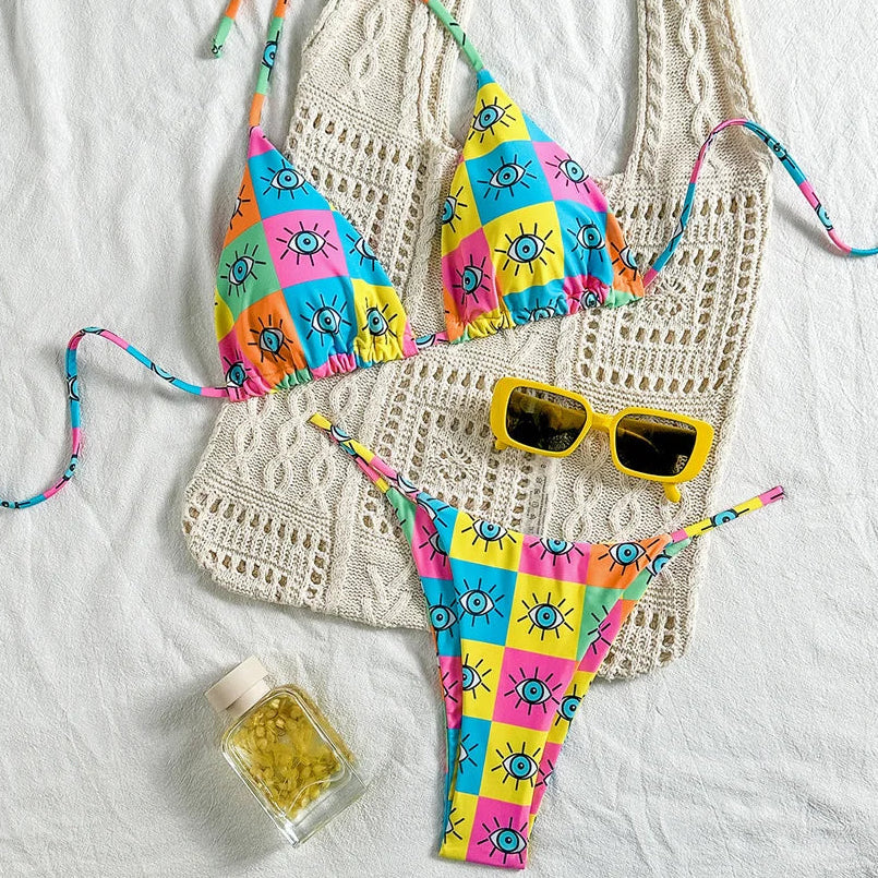 Bikini coloré