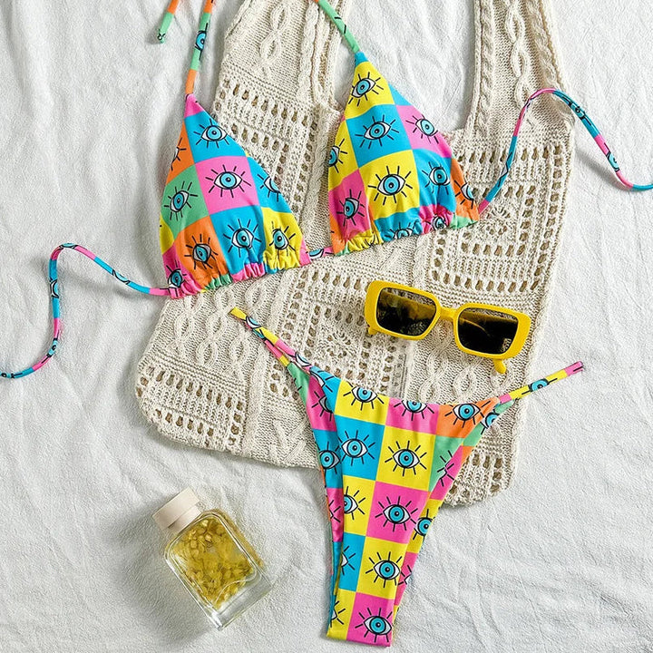 Bikini coloré