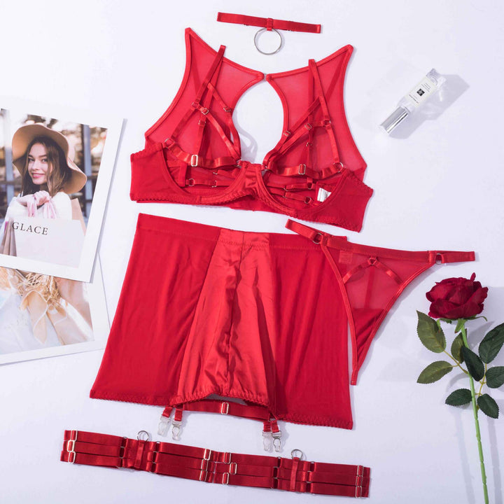 Ensemble de lingerie sensuel avec mini