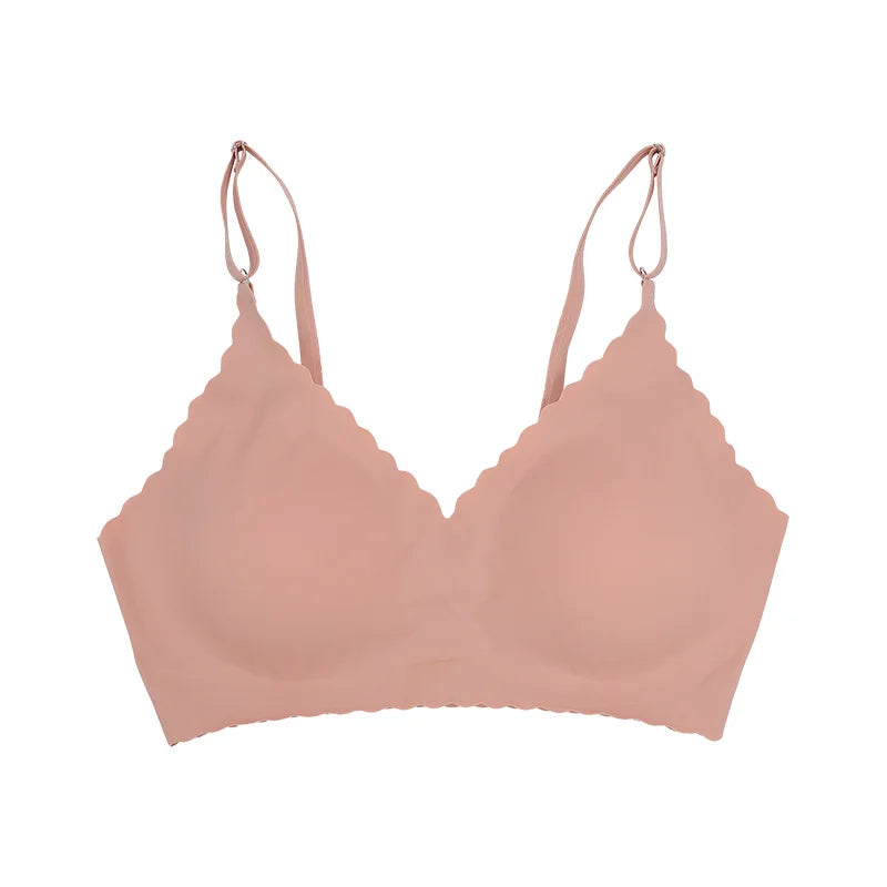 Soutien-gorge sans coutures à ligne irrégulière