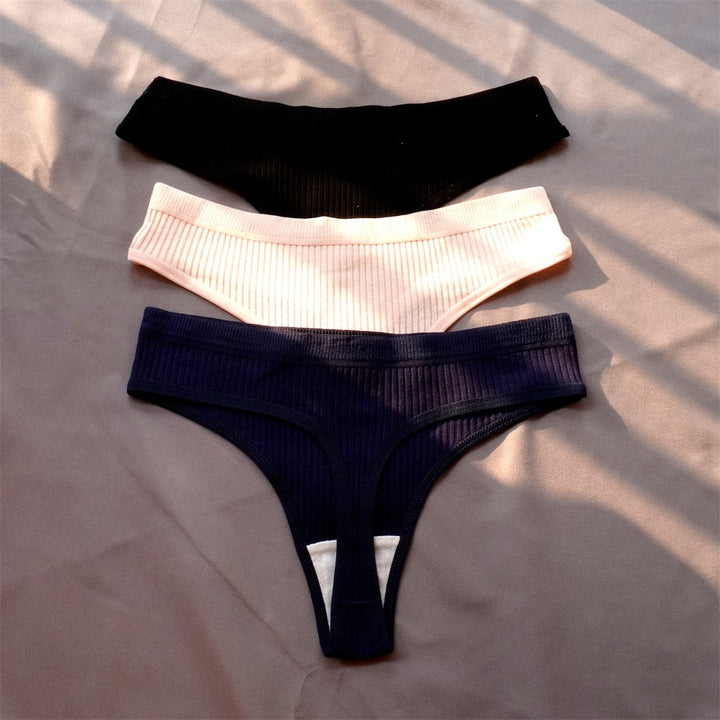 Pack de 3 culottes en coton