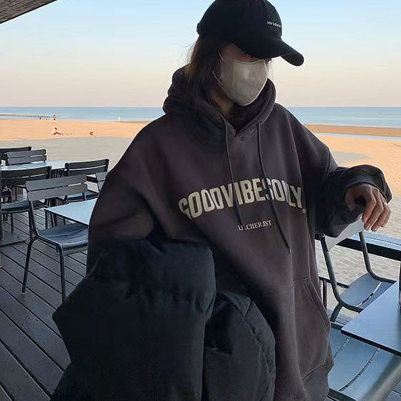 Sweat-shirt oversize à capuche