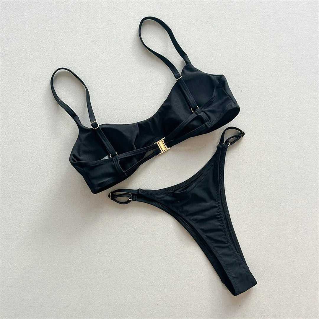 Bikini échancré