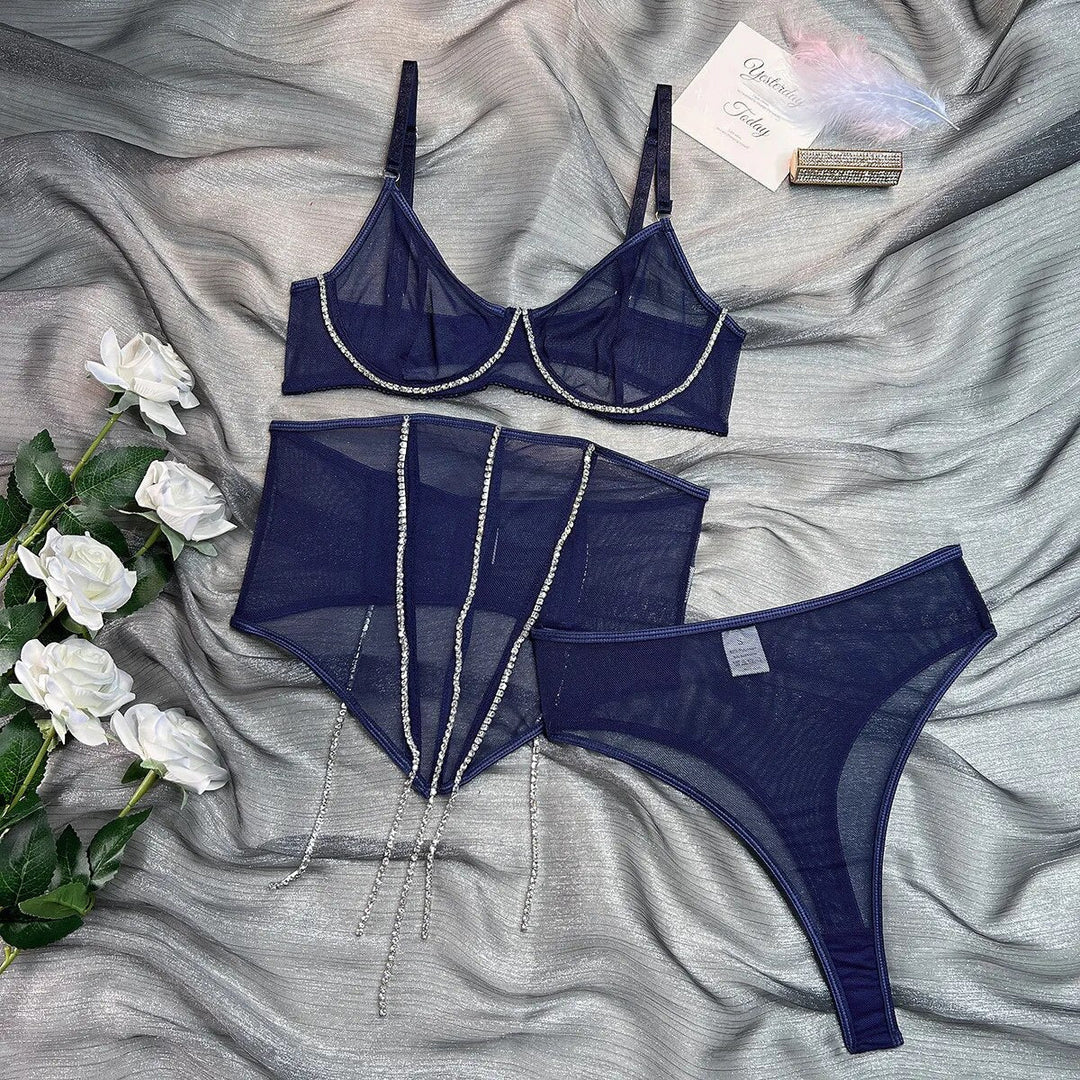 Ensemble de lingerie avec corset