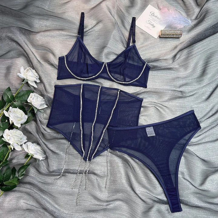 Ensemble de lingerie avec corset