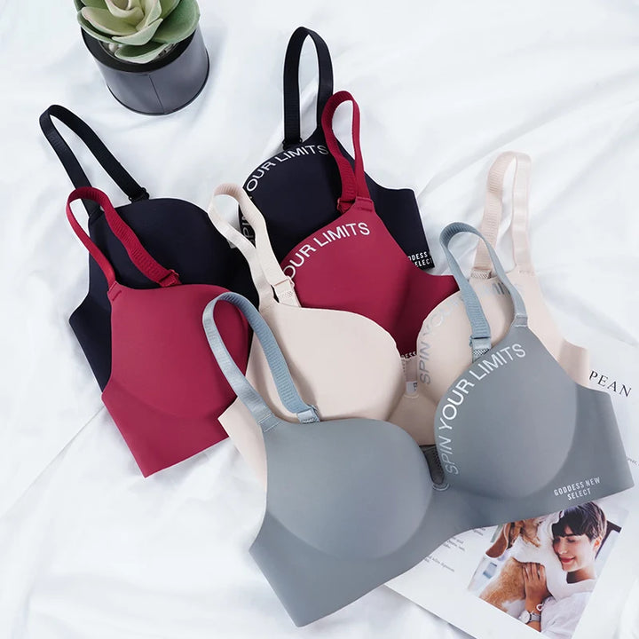 Soutien-gorge Push Up non rigide avec inscription