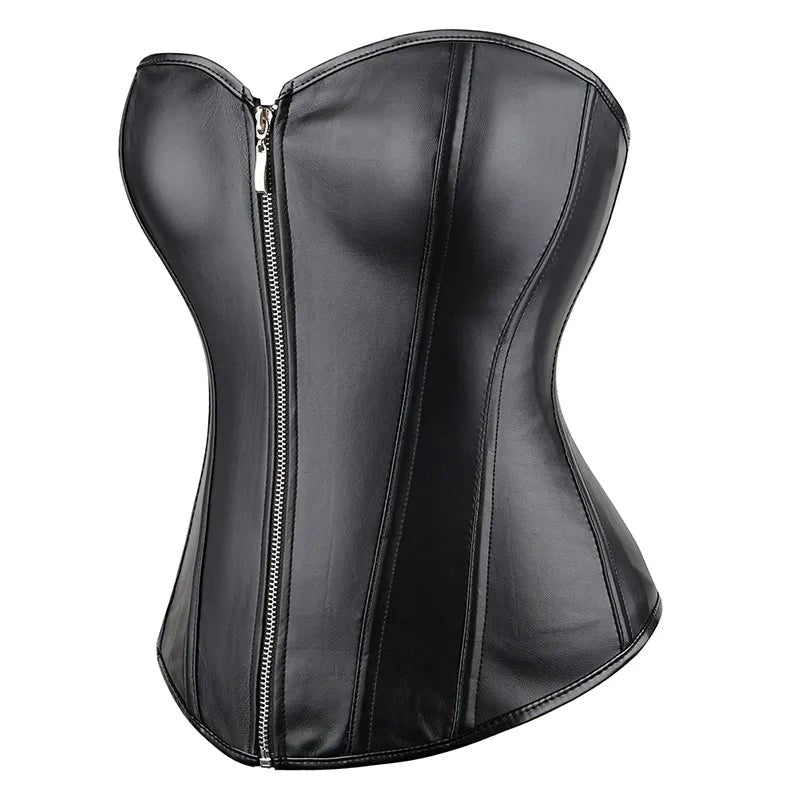 Corset à fermeture éclair
