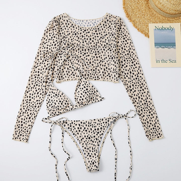 Bikini à top en résille