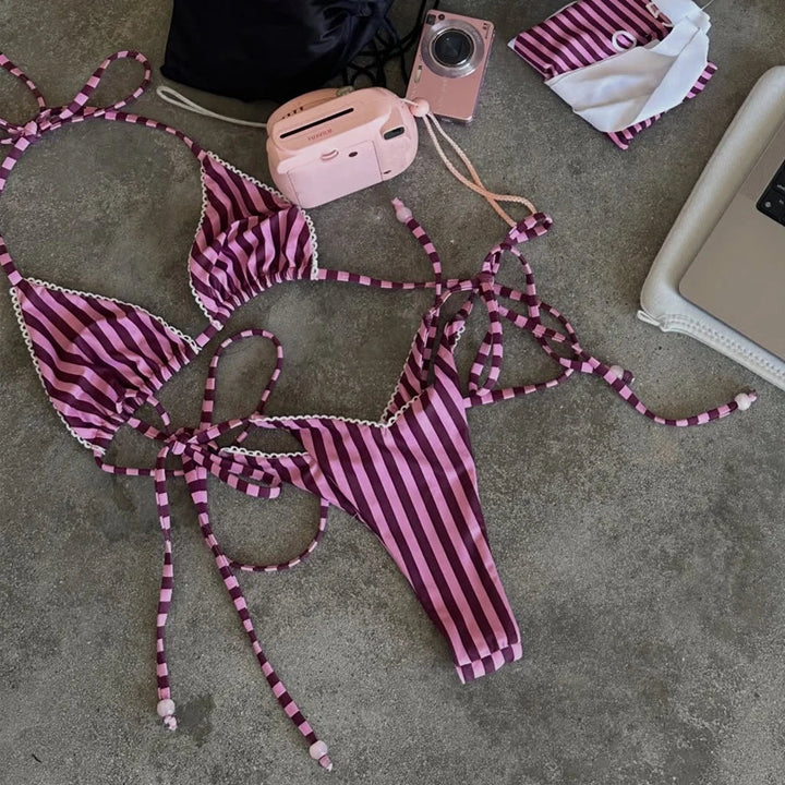 Bikini lacé