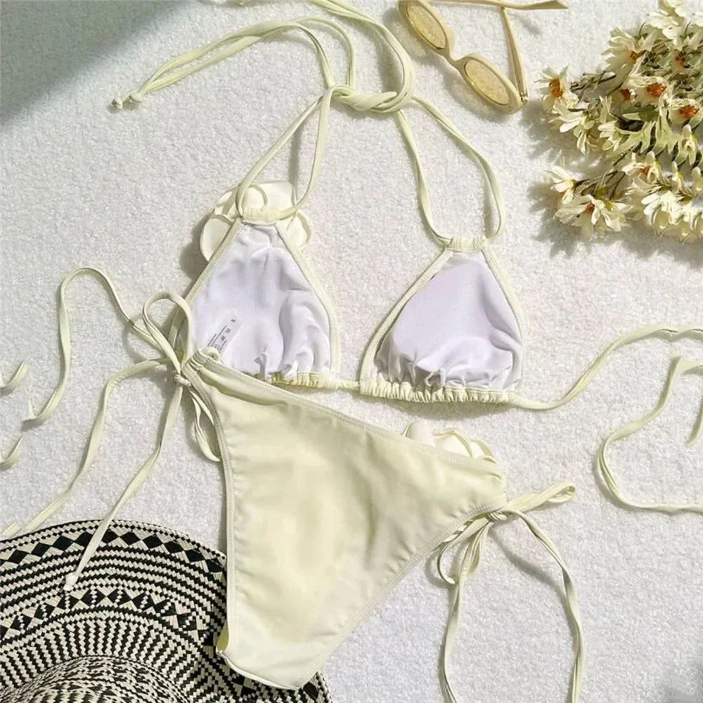 Maillot de bain lacé