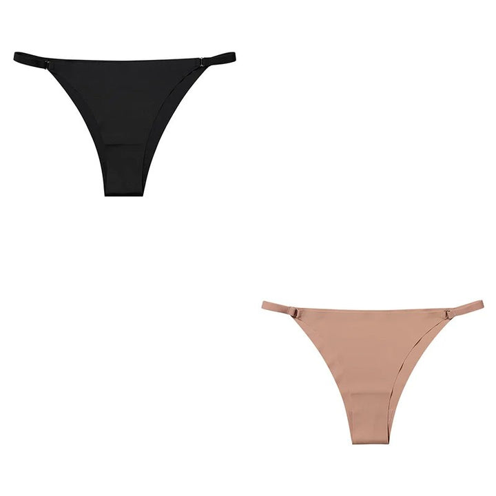 Strings unis sans coutures, lot de 2