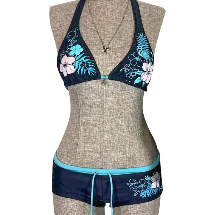 Maillot de bain hawaïen avec short