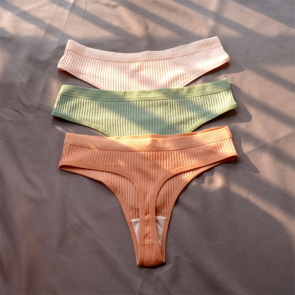 Pack de 3 culottes en coton