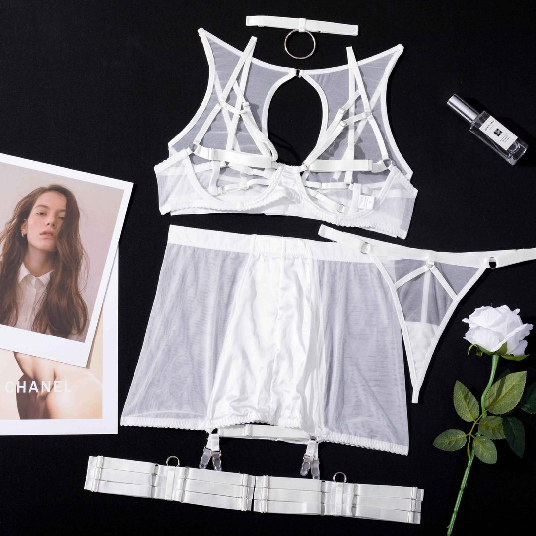Ensemble de lingerie sensuel avec mini