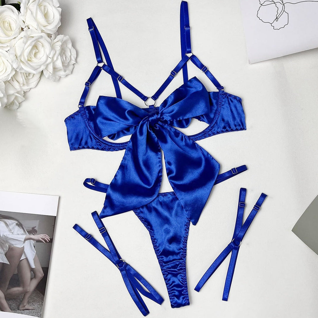 Ensemble de lingerie à nœud