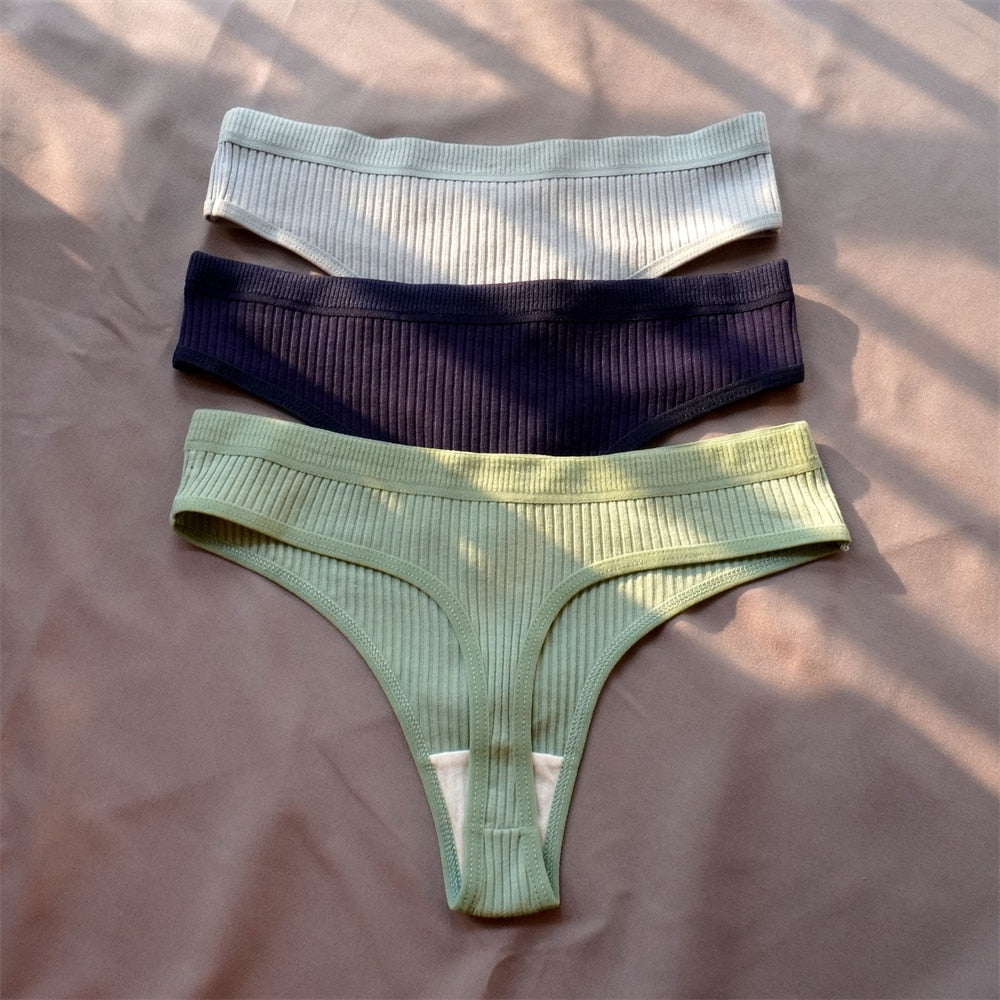 Pack de 3 culottes en coton