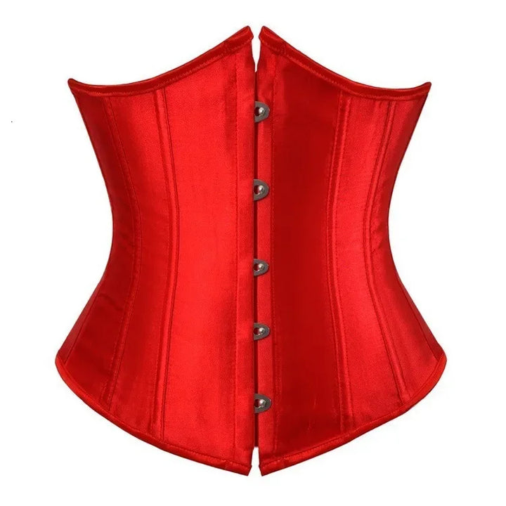 Corset sculptant à fermeture busk traditionnelle et armatures