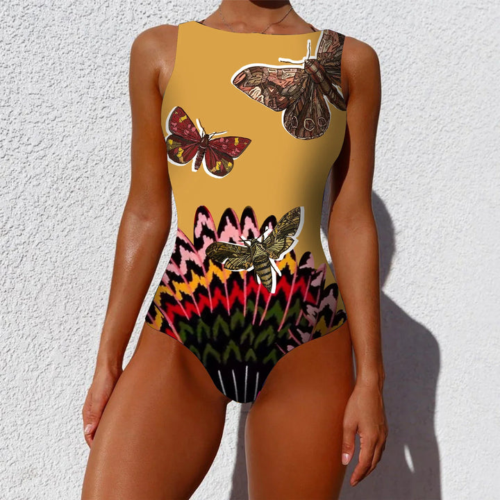 Maillot de bain une pièce imprimé