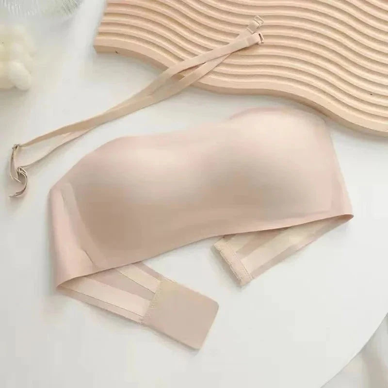 Soutien-gorge push-up sans coutures type bandeau
