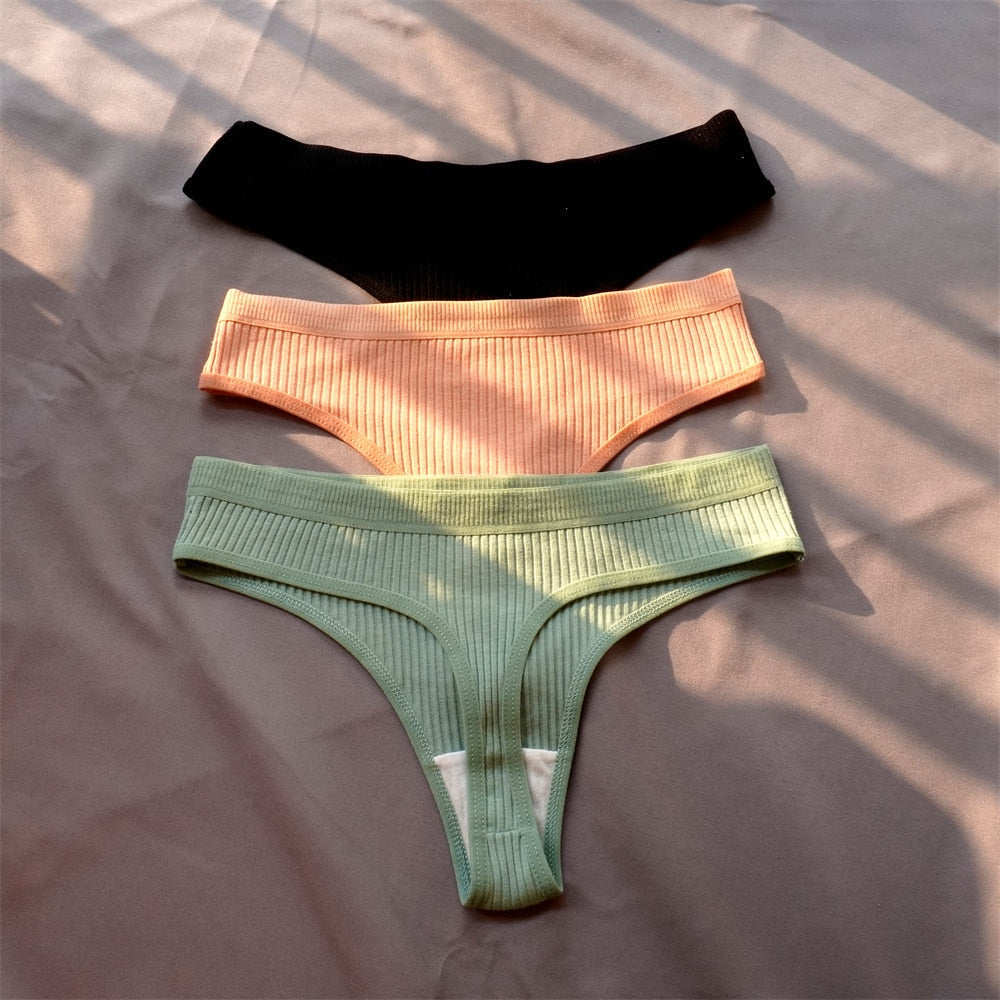 Pack de 3 culottes en coton