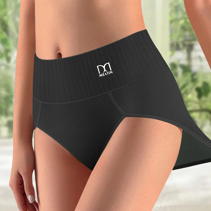 Culottes respirantes taille haute, lot de 4