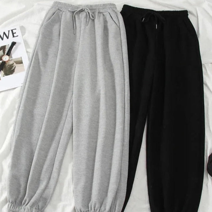 Pantalon de jogging ample à laçage