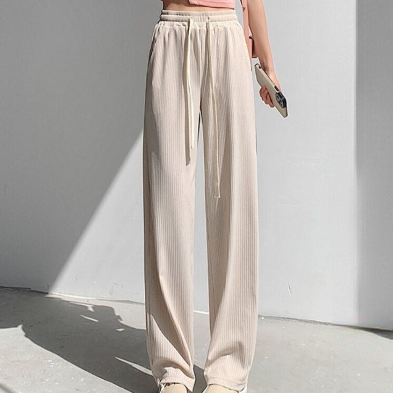 Pantalon ample coupe droite