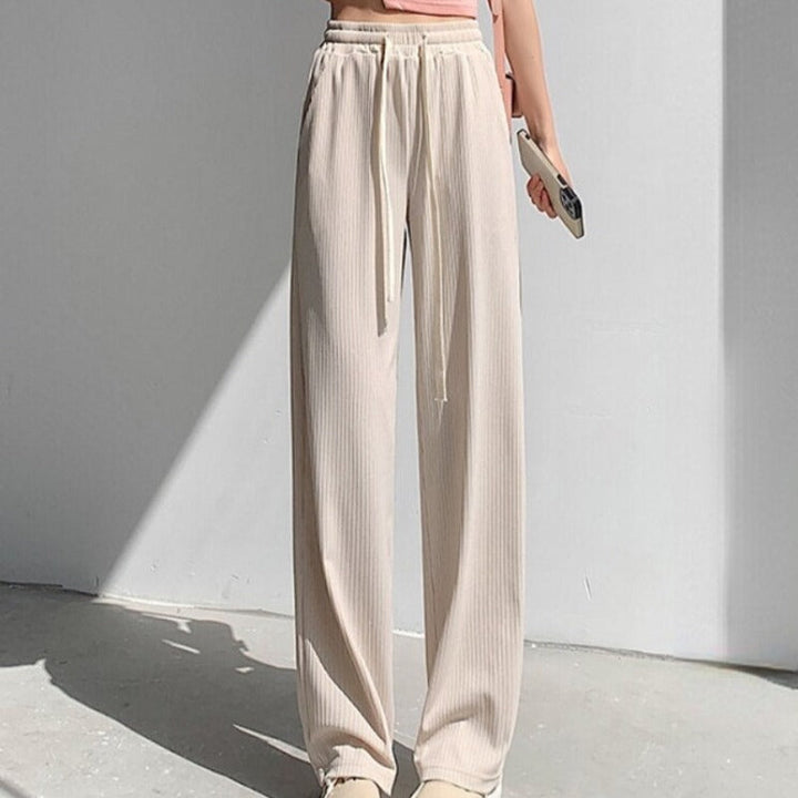 Pantalon ample coupe droite