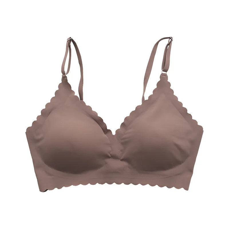 Soutien-gorge sans coutures à ligne irrégulière