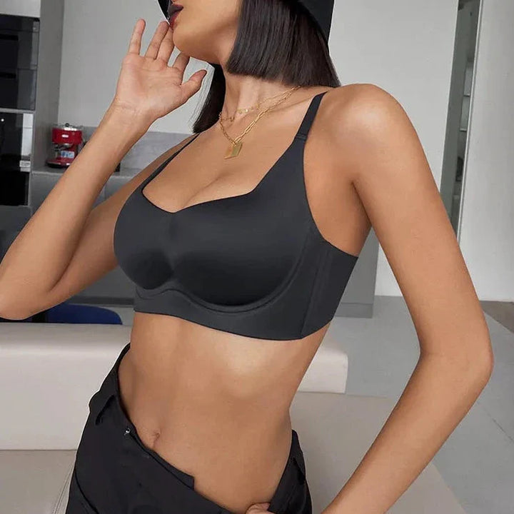 Soutien-gorge push-up sans coutures à maintien souple