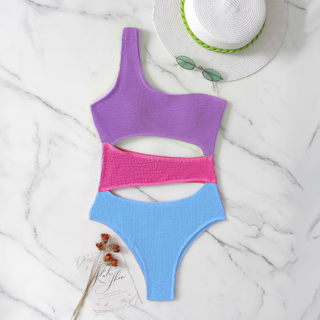 Maillot de bain une pièce sur une épaule