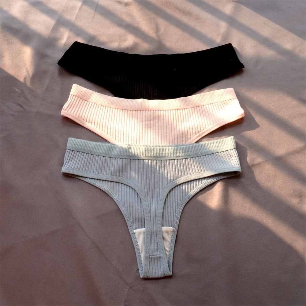 Pack de 3 culottes en coton